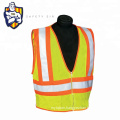 Logo Body Hi Vis Warmer Blauer Safety Vest Safety Wear Mesh Fabric